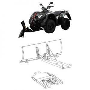 Schneeräumschild kpl. f. MXU 400-450i