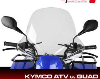 SPEEDS Windschild KYMCO ATV/QUAD incl. Haltesatz