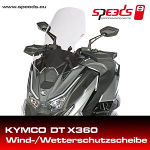 SPEEDS Windschild KYMCO DT-X 360 mit ABE